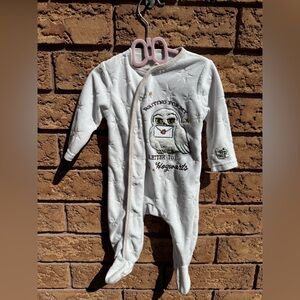 ▪️ 4/$25- Harry‎ Potter Fleece Hogwarts Footed Sleeper
